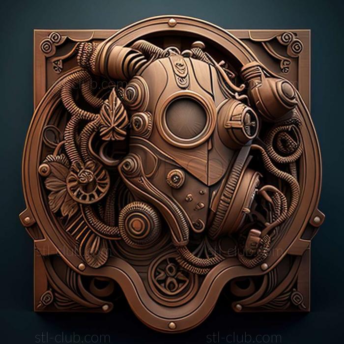 3D model steam punk (STL)